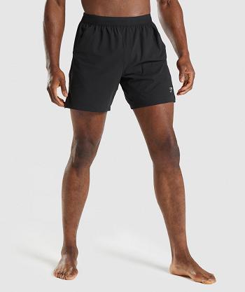 Pantalones Cortos Gymshark Studio Hombre Negras | CO 3767AHK